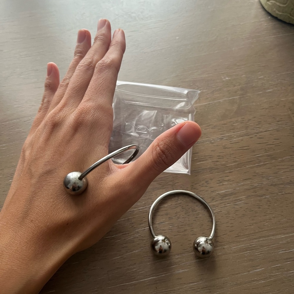 MUST GO Hegu Acupressure Rings Size M